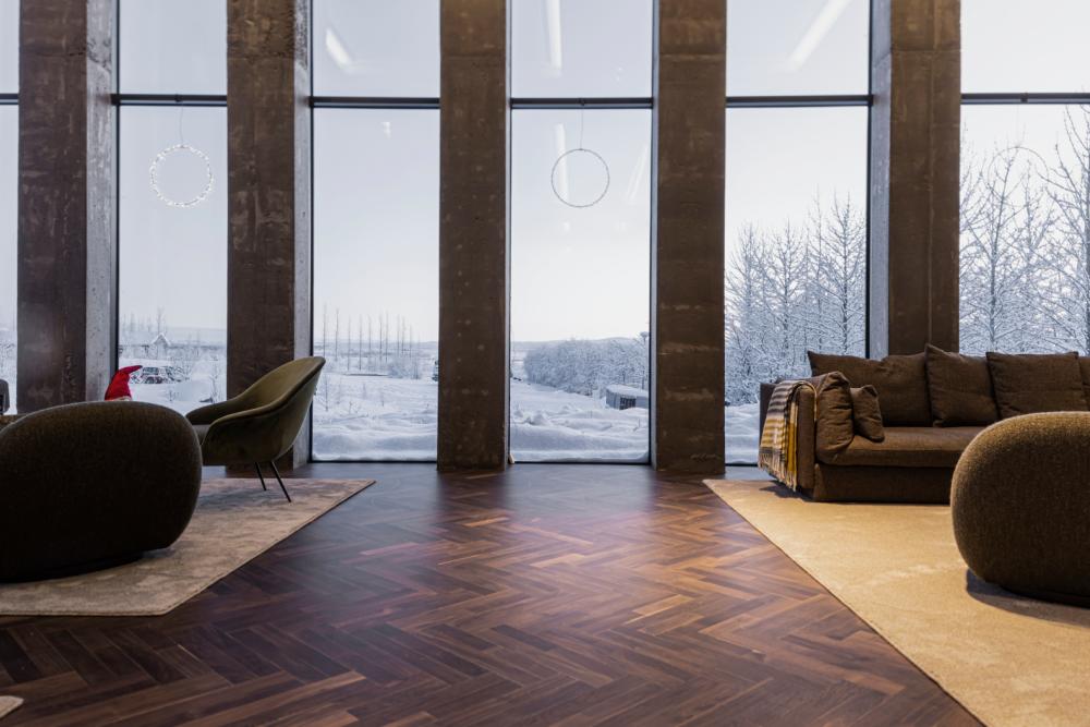 BLACK FRIDAY | 22 mm Black Oak oiled | Twin Herringbone