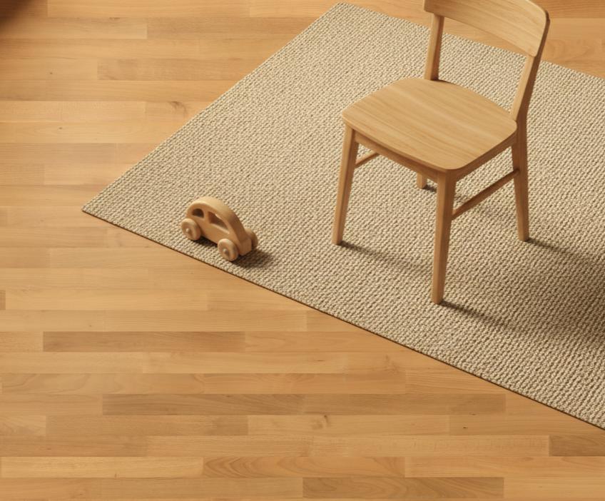 BLACK FRIDAY | 22 x 129 mm Beech SylvaKet Classic ultramatt lacquered | 2-strip flooring