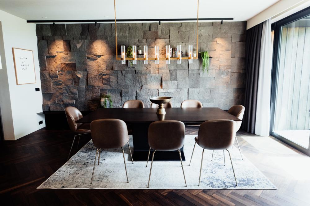 BLACK FRIDAY | 22 mm Black Oak oiled | Twin Herringbone