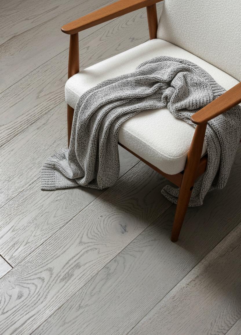 BLACK FRIDAY | 15 x 129 mm Oak Silver Pearl Classic, ultramat lakeret | Plank floor